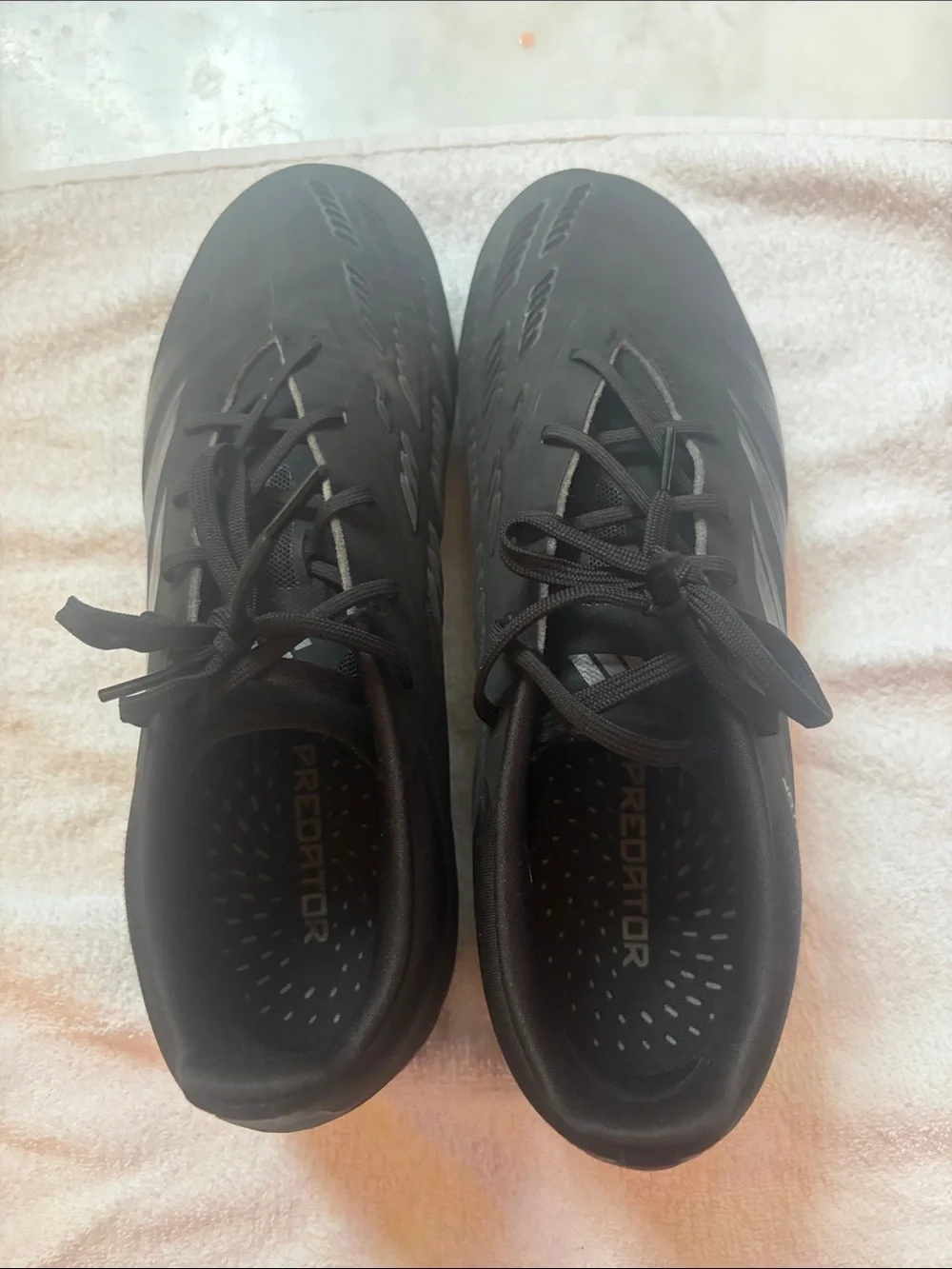 adidas Predator Men’s Athletic Shoes - Black